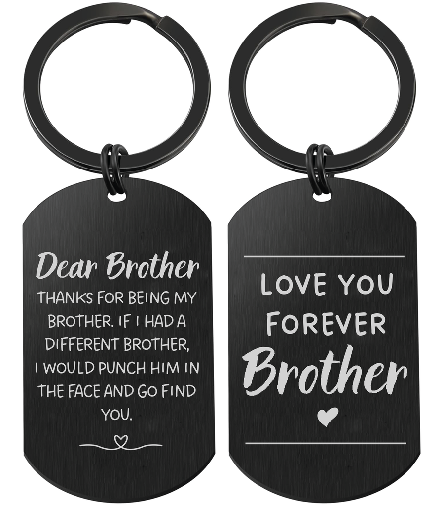 Funny Brother Keychain