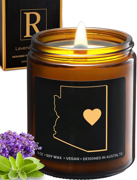 Arizona State Candle