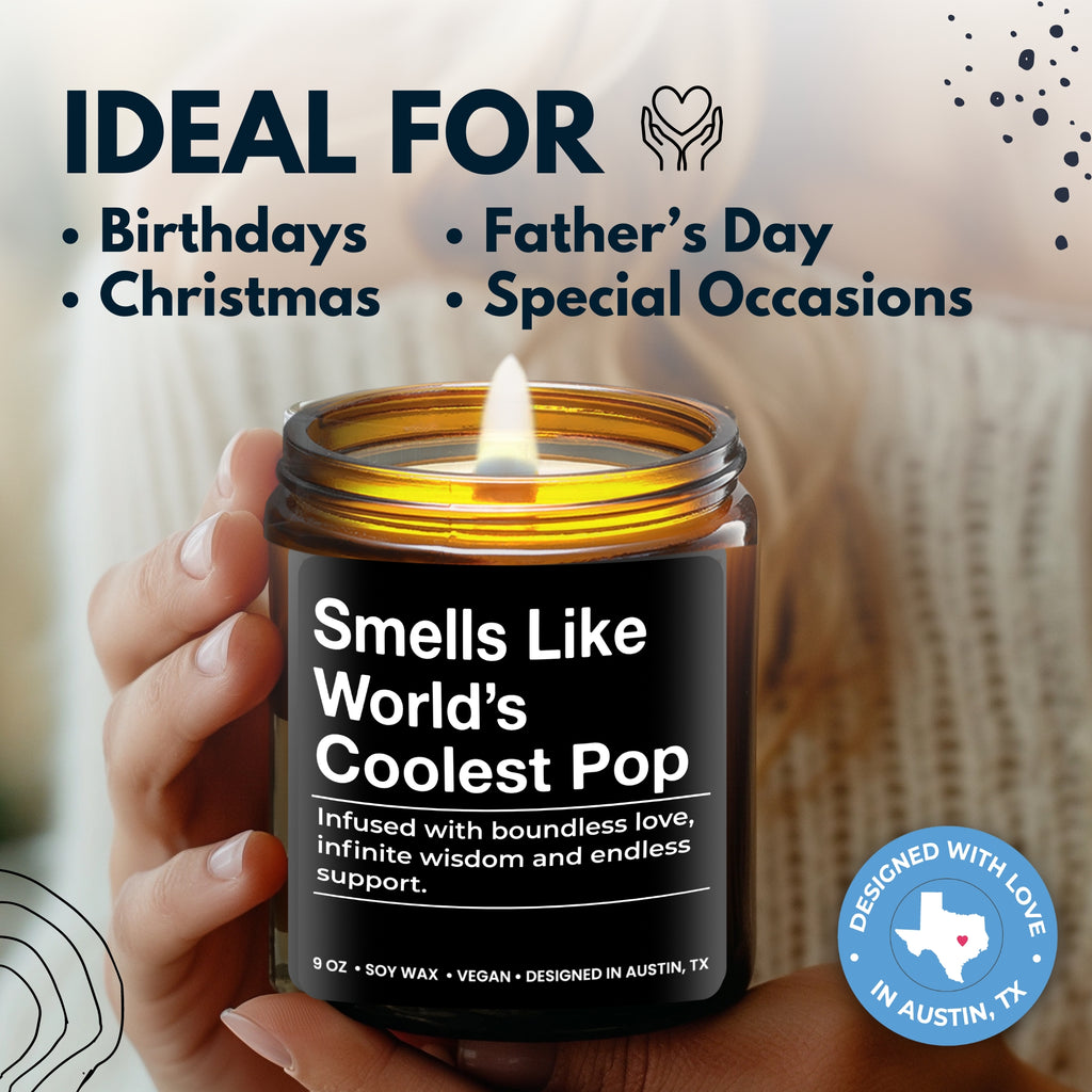 World's Coolest Pop Candle