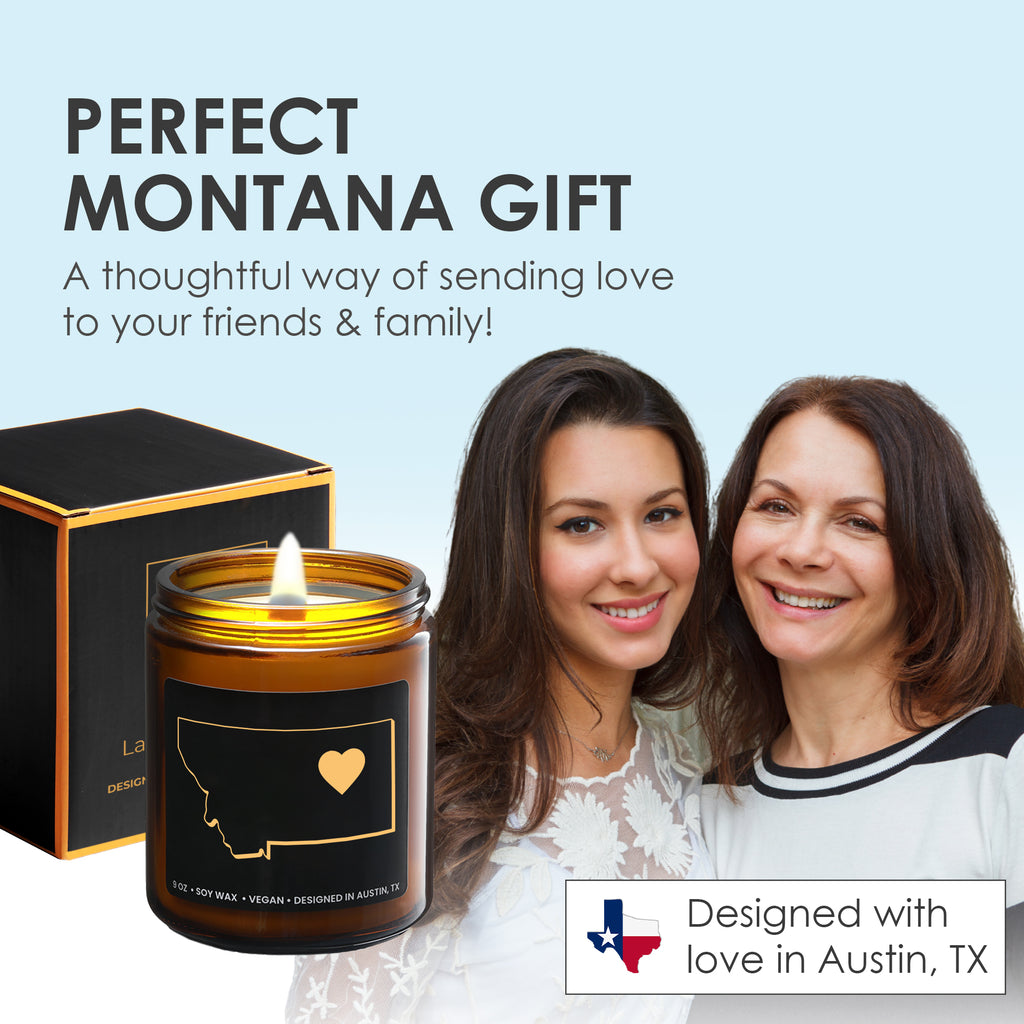 Montana State Candle