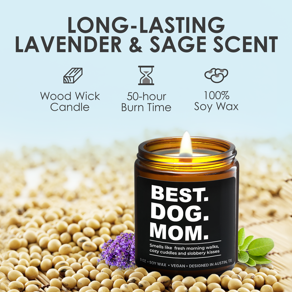 Best Dog Mom Candle